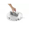 Roborock robotas dulkių siurblys Qrevo Curv 2 Flow — dulkių maišelis, 0,325 l, Li‑Ion 5200 mAh, 240 min, baltas