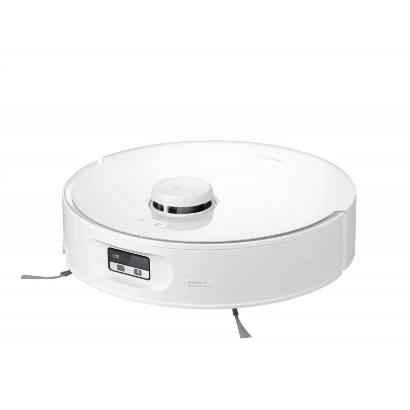 Roborock robotas dulkių siurblys Qrevo Curv 2 Flow — dulkių maišelis, 0,325 l, Li‑Ion 5200 mAh, 240 min, baltas