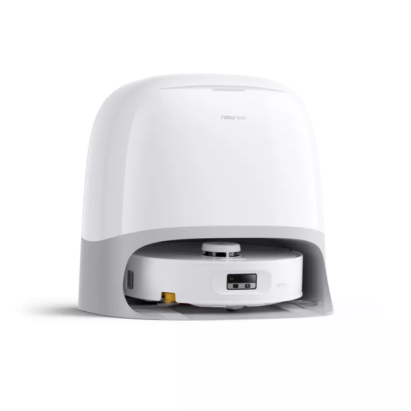 Roborock robotas dulkių siurblys Qrevo Curv 2 Flow — dulkių maišelis, 0,325 l, Li‑Ion 5200 mAh, 240 min, baltas