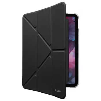 Folio tipo dėklas LAUT HUEX, skirtas iPad Air 11 colių (2024 m.), su rašiklio laikikliu, suderinamas su 11 colių iPad Pro/Air modeliais
