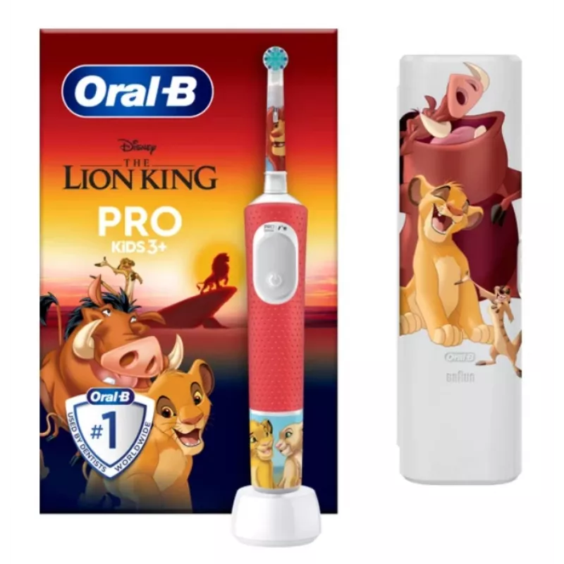 Oral-B Kids 80775003 elektrinis dantų šepetėlis Vaikams Sukamasis-svyruojantis dantų šepetėlis Baltas