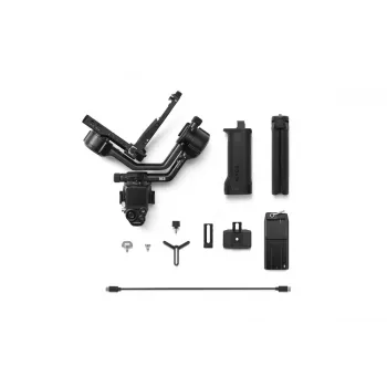 Rankinio kameros stabilizatorius DJI RS 5 — aliuminis, juodas, 30 val. veikimo laikas, 1,46 kg