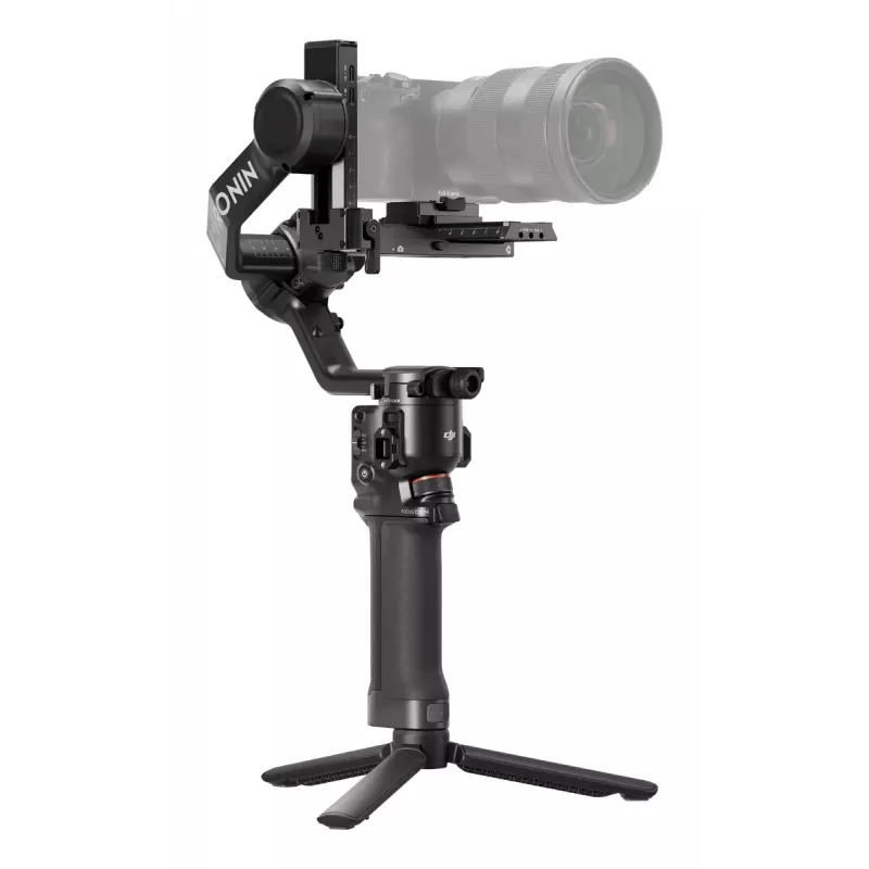 Rankinio kameros stabilizatorius DJI RS 5 — aliuminis, juodas, 30 val. veikimo laikas, 1,46 kg