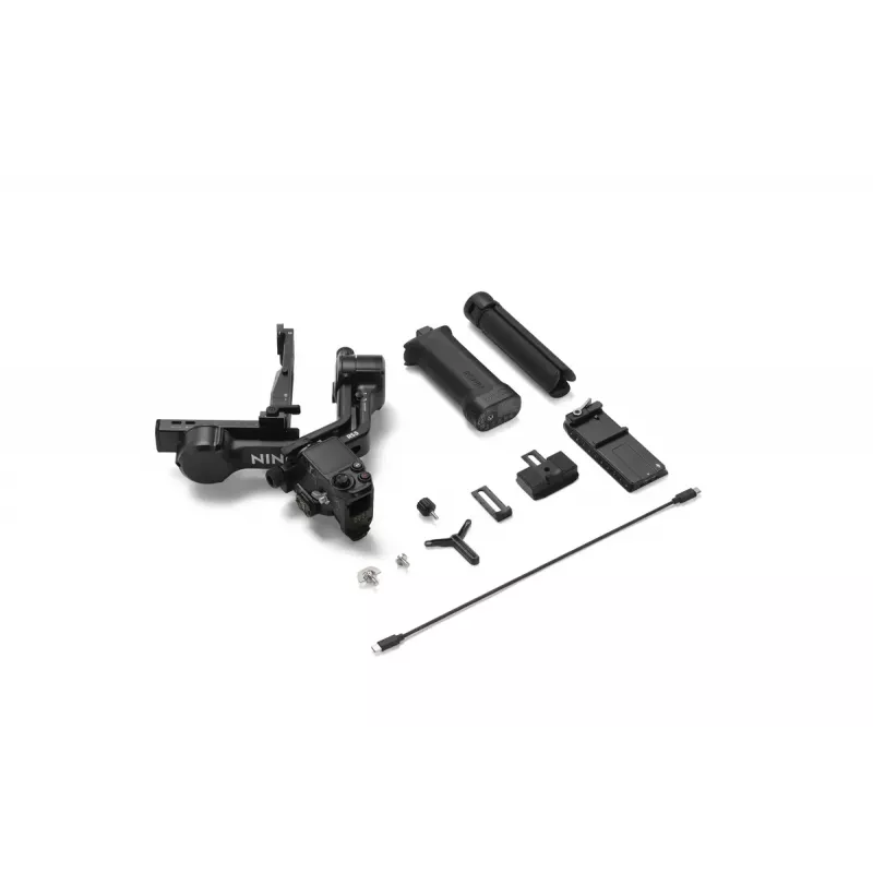 Rankinio kameros stabilizatorius DJI RS 5 — aliuminis, juodas, 30 val. veikimo laikas, 1,46 kg