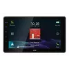 2-DIN JVC KW-M795DBW automobilio multimedijos imtuvas, 9 colių talpinis jutiklinis ekranas, 200 W, „Wi‑Fi“ dviejų dažnių juostų, „Bluetooth“, DAB+/FM/AM