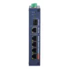 Valdomas pramoninis komutatorius DAHUA CHS4106-4ET-60 — 6 prievadų, 4x PoE 10/100, L2, 4,8 Gbit/s, 8000 MAC