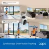 IP apsaugos kamera TP-Link Tapo C245D 2304×1296, 3,1 mm objektyvas, 104,3° horiz., lubų/sienos montavimas, belaidė, vidaus, balta