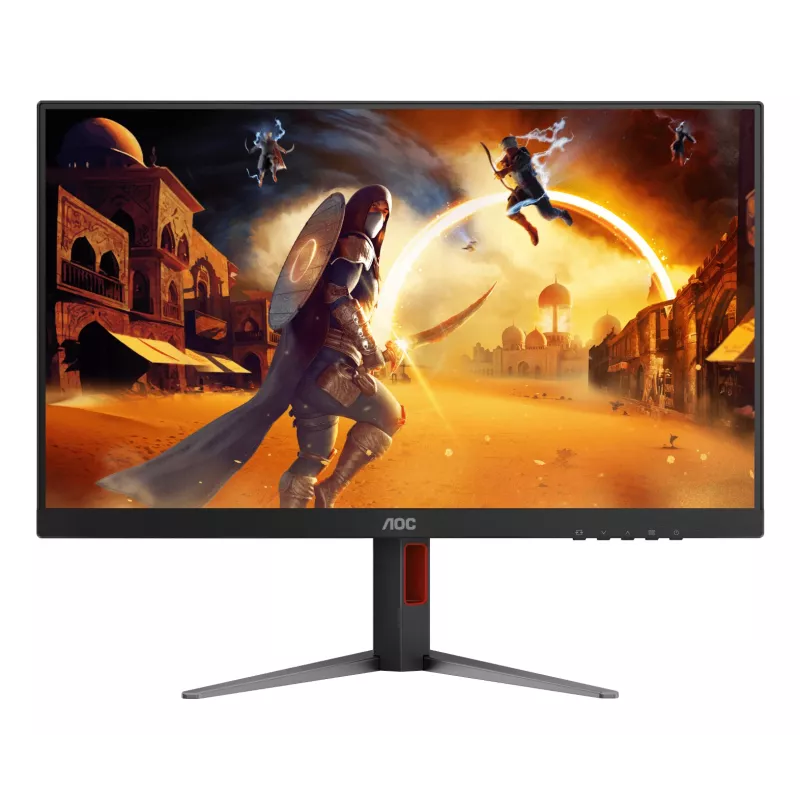AOC G4 Q27G4ZD kompiuterio monitorius 68,6 cm (27 coliai) 2560 x 1440 pikseliai Quad HD QD-OLED Juoda, Raudona