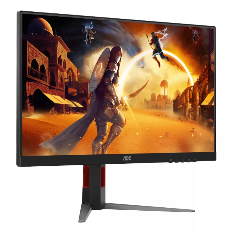 AOC G4 Q27G4ZD kompiuterio monitorius 68,6 cm (27 coliai) 2560 x 1440 pikseliai Quad HD QD-OLED Juoda, Raudona