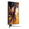 AOC G4 Q27G4ZD kompiuterio monitorius 68,6 cm (27 coliai) 2560 x 1440 pikseliai Quad HD QD-OLED Juoda, Raudona