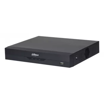 Skaitmeninis vaizdo registratorius DAHUA XVR5108HS-4KL-I3/T — 8 kanalų DVR, H.265/H.264, SATA iki 16 TB, Gigabit Ethernet, 12 V DC, juodas