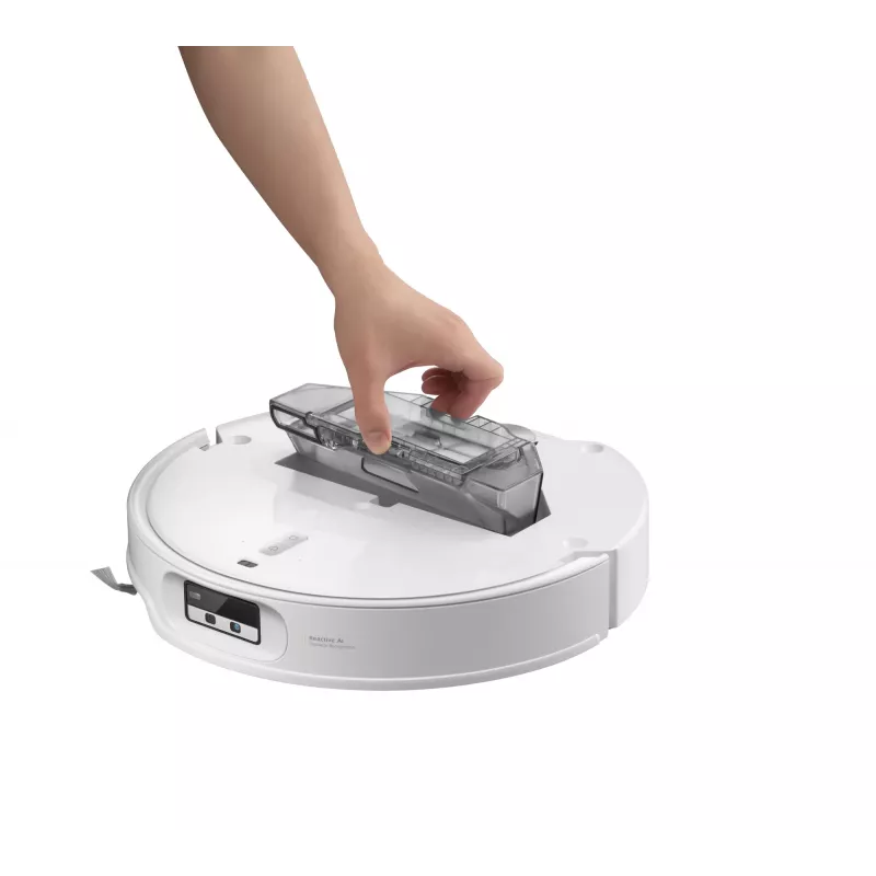 Robotų dulkių siurblys Roborock Qrevo Edge 2 Pro — be maišelio, drėgnas valymas, 190 min. veikimo laikas, 5200 mAh, 4 cm įveikiamas slenkstis