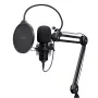 Podcast mikrofonas TRUST GXT 270 Emita II+ — kondensatorinis USB, laidinis, metalinis korpusas, juodas, 2,5 m laidas