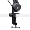Podcast mikrofonas TRUST GXT 270 Emita II+ — kondensatorinis USB, laidinis, metalinis korpusas, juodas, 2,5 m laidas
