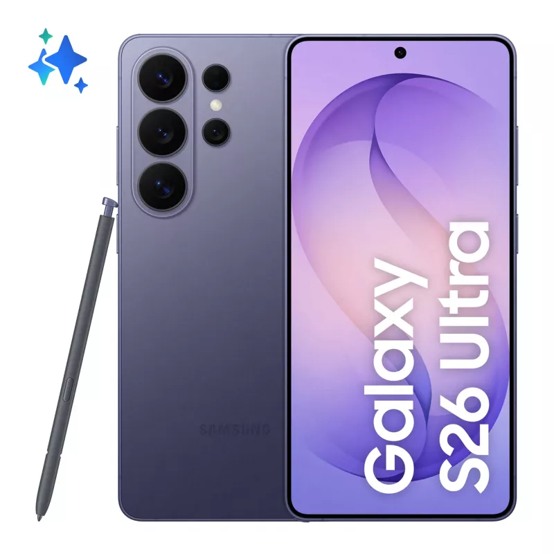 Samsung Galaxy S26 Ultra 17,5 cm (6,9 colio) Dual SIM Android 16.0 5G USB Type-C 16 GB 1 TB 5000 mAh Violetinė