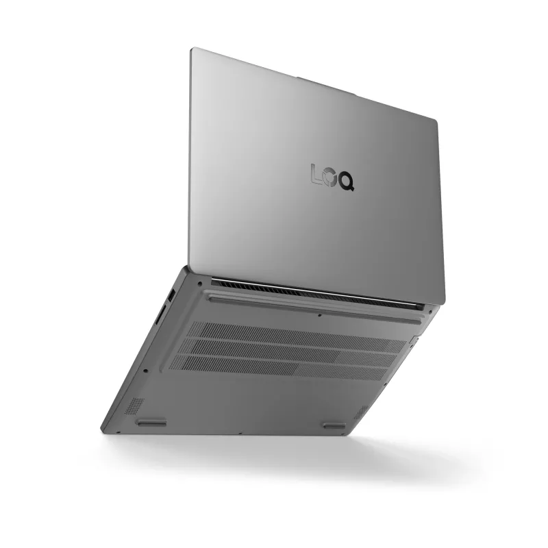 Lenovo LOQ 15ARP10E AMD Ryzen™ 5 7535HS nešiojamasis kompiuteris 39,6 cm (15,6 colio) Full HD 16 GB DDR5-SDRAM 1 TB SSD NVIDIA GeForce RTX 3050 Wi-Fi 6 (802.11ax) angliška klaviatūra Pilka