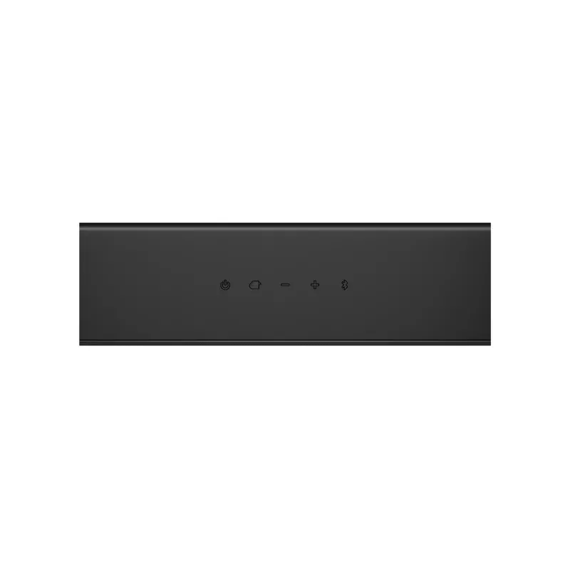 Garso juosta LG S20A 2.0 kanalų, 50 W, Bluetooth SBC/AAC, laidinis ir belaidis, juoda, 650×99×63 mm