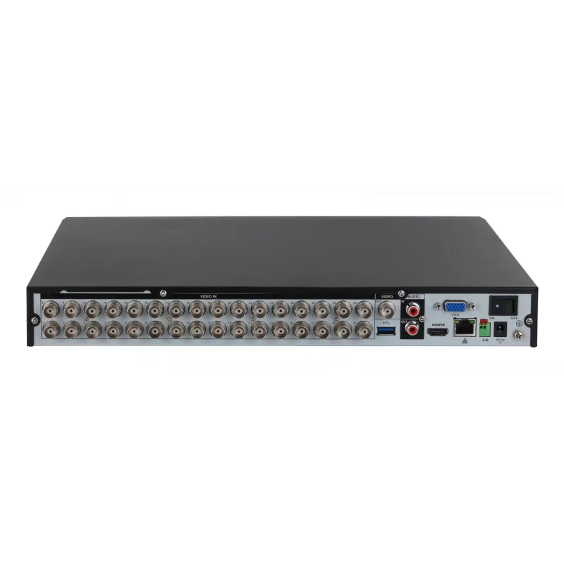 Dahua XVR5232AN-4KL-I3/T 32 kanalų 4K DVR, H.265/H.264, Gigabit Ethernet, palaiko iki 16 TB, juodas