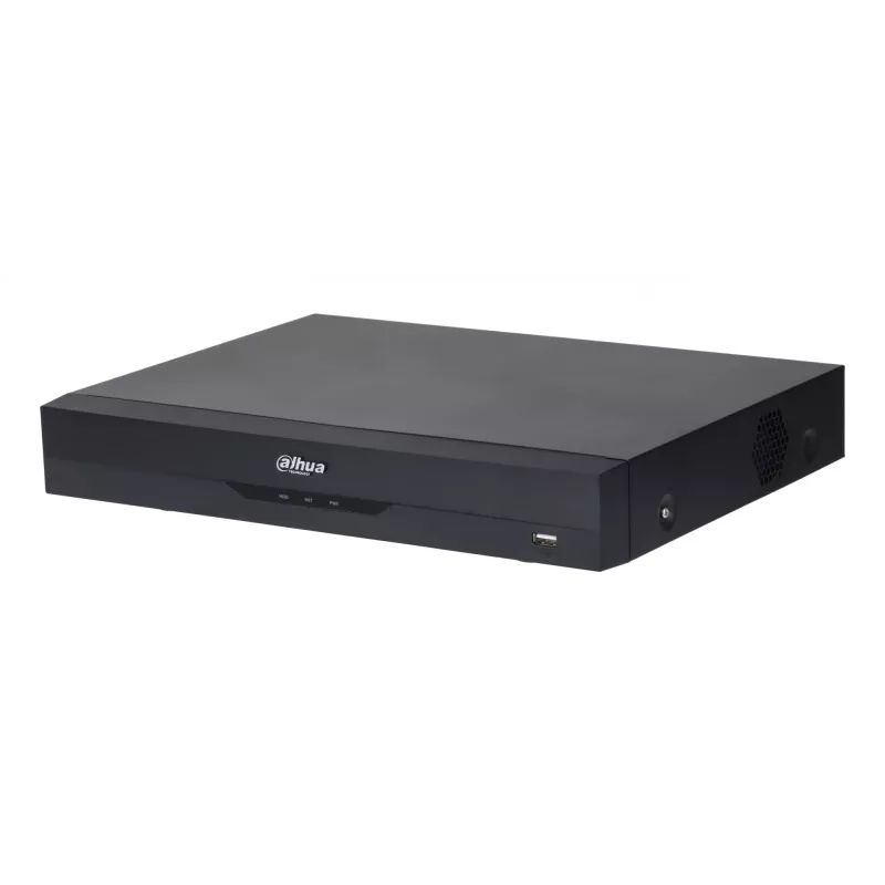 Skaitmeninis vaizdo registratorius Dahua XVR5116H-4KL-I3/T — 16 kanalų DVR, 4K (3840×2160), H.265/H.264, Gigabit Ethernet, 16 TB HDD