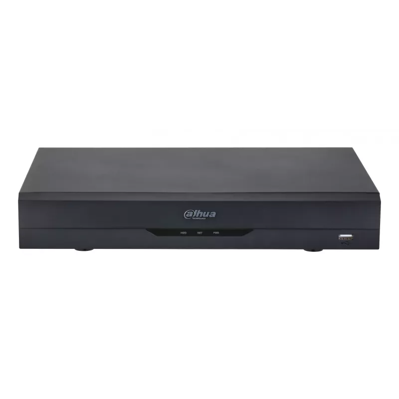 Skaitmeninis vaizdo registratorius Dahua XVR5116H-4KL-I3/T — 16 kanalų DVR, 4K (3840×2160), H.265/H.264, Gigabit Ethernet, 16 TB HDD