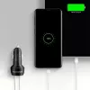 Automobilinis įkroviklis AXAGON PWC-PQ48, 48 W, USB-C (PD3.0) + USB-A (QC4+), įėjimas 12–24 V, juodas