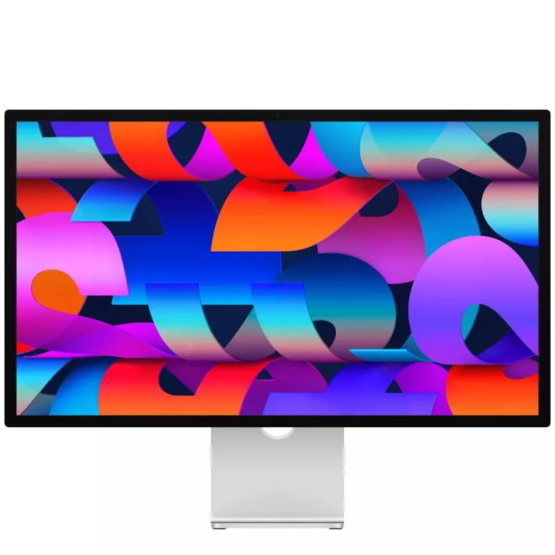 Monitorius Apple Studio Display 27 colių 5K (5120×2880) LED, standartinis stiklas, VESA tvirtinimas, sidabrinis