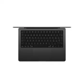 Nešiojamasis kompiuteris Apple MacBook Pro 14 colių M5 Pro (15 branduolių procesorius, 16 branduolių GPU, 24 GB RAM, 1 TB SSD) Space Juoda