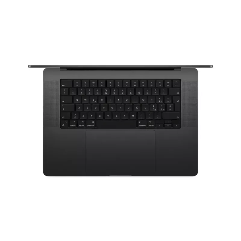 Nešiojamas kompiuteris Apple MacBook Pro 16,2 col. M5 Max — 18 branduolių CPU / 32 branduolių GPU, 36 GB RAM, 2 TB SSD, Space Juoda