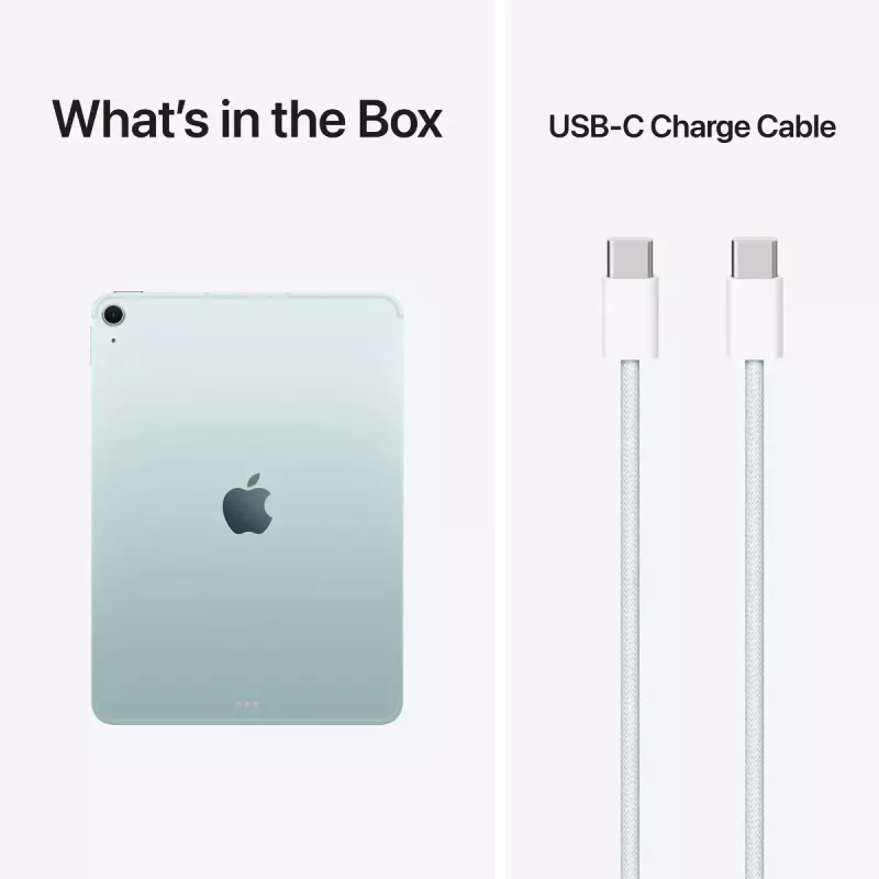Planšetinis kompiuteris Apple iPad Air 11 colių Wi‑Fi + Cellular 256GB, M4, 12GB RAM, 5G, Mėlyna