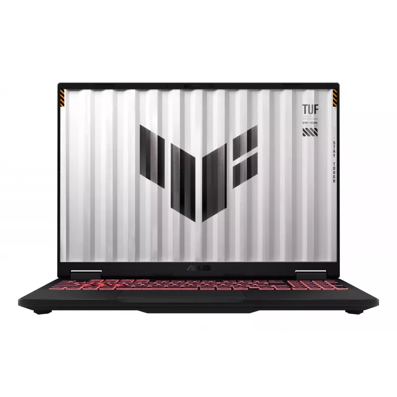 ASUS TUF Gaming A16 FA608UH-RV115W AMD Ryzen™ 7 260 nešiojamasis kompiuteris 40,6 cm (16 colių) WUXGA 16 GB DDR5-SDRAM 512 GB SSD NVIDIA® GeForce RTX™ 5050 Wi-Fi 6E (802.11ax) Windows 11 Home pilka