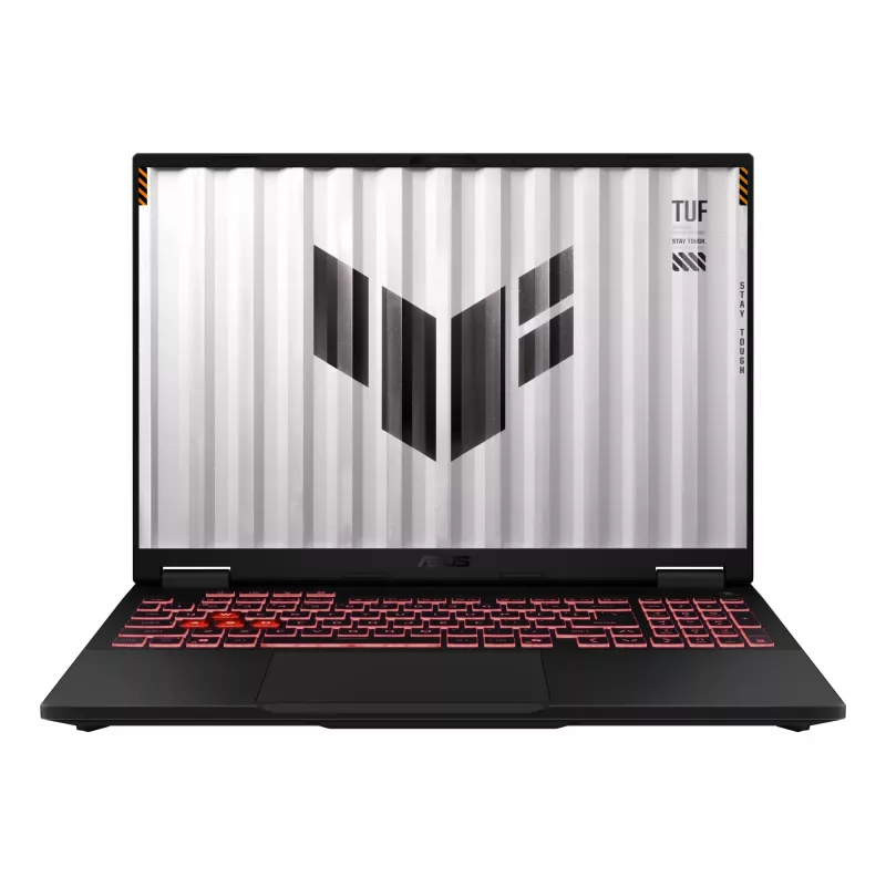 ASUS TUF Gaming A16 FA608UM-QT066W AMD Ryzen™ 7 260 nešiojamas kompiuteris 40,6 cm (16 colių) 2.5K 32 GB DDR5-SDRAM 1 TB SSD NVIDIA GeForce RTX 5060 Wi-Fi 6E (802.11ax) Windows 11 Home pilka