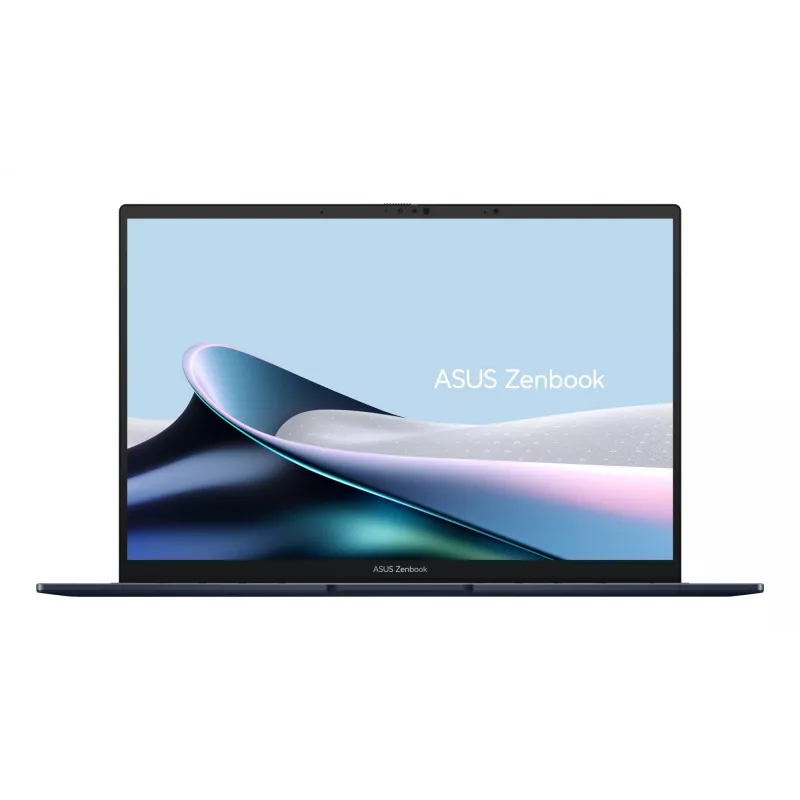Nešiojamas kompiuteris ASUS Zenbook 14 OLED UX3405CA — Intel Core Ultra 7 255H, 14 colių 3K liečiamas, 32 GB LPDDR5x, 1 TB SSD, Intel Arc 140T, Windows 11 Home, mėlynas