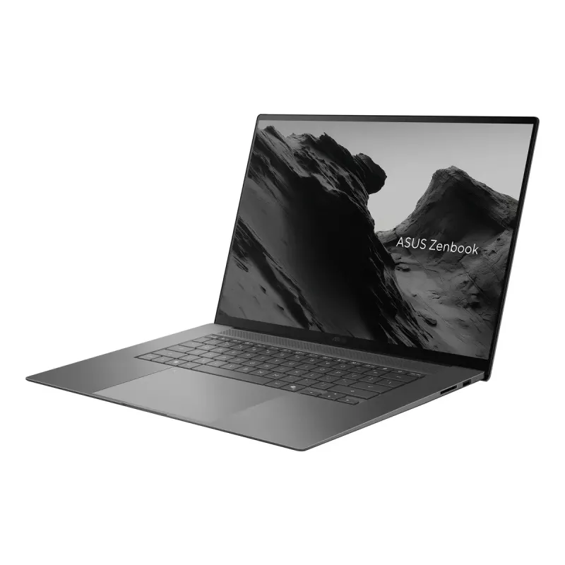 Nešiojamasis kompiuteris ASUS Zenbook S16 UM5606GA AMD Ryzen AI 9 465, 16 colių 3K (2880x1800), 32GB LPDDR5x, 1TB SSD, Windows 11 Home, pilkas