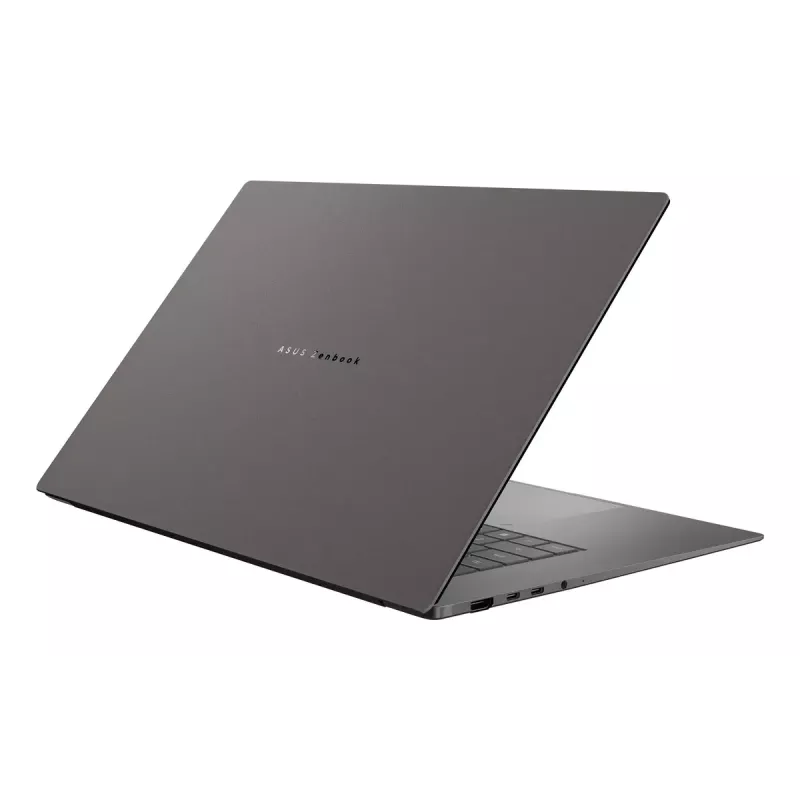 Nešiojamasis kompiuteris ASUS Zenbook S16 UM5606GA AMD Ryzen AI 9 465, 16 colių 3K (2880x1800), 32GB LPDDR5x, 1TB SSD, Windows 11 Home, pilkas