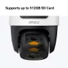 IP apsaugos kamera IMOU Cruiser Dual 2C 4G Turret Lauko 2304×1296 3,6 mm objektyvas Lubų/sienos