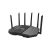 Stalinis maršrutizatorius ASUS RT-BE90U BE9400 AiMesh — Trijų dažnių „Wi‑Fi 7“ (2,4/5/6 GHz), 9400 Mbps, 2,5 Gigabit Ethernet, 4× RJ‑45 LAN, USB, juoda