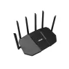 Stalinis maršrutizatorius ASUS RT-BE90U BE9400 AiMesh — Trijų dažnių „Wi‑Fi 7“ (2,4/5/6 GHz), 9400 Mbps, 2,5 Gigabit Ethernet, 4× RJ‑45 LAN, USB, juoda