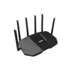 Stalinis maršrutizatorius ASUS RT-BE90U BE9400 AiMesh — Trijų dažnių „Wi‑Fi 7“ (2,4/5/6 GHz), 9400 Mbps, 2,5 Gigabit Ethernet, 4× RJ‑45 LAN, USB, juoda