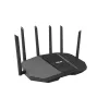 Stalinis maršrutizatorius ASUS RT-BE90U BE9400 AiMesh — Trijų dažnių „Wi‑Fi 7“ (2,4/5/6 GHz), 9400 Mbps, 2,5 Gigabit Ethernet, 4× RJ‑45 LAN, USB, juoda