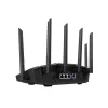 Stalinis maršrutizatorius ASUS RT-BE90U BE9400 AiMesh — Trijų dažnių „Wi‑Fi 7“ (2,4/5/6 GHz), 9400 Mbps, 2,5 Gigabit Ethernet, 4× RJ‑45 LAN, USB, juoda