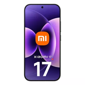 Išmanusis telefonas Xiaomi 17 — 16 cm (6,3 col.) ekranas, Snapdragon 8 Elite Gen 5, 12 GB RAM, 512 GB, 50 MP triguba kamera, 6330 mAh, juoda