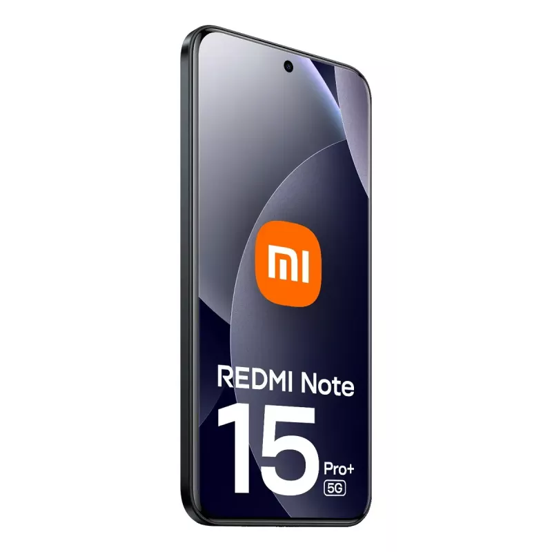 Išmanusis telefonas „Xiaomi Redmi Note 15 Pro+ 5G“ – 6,83 col. AMOLED, 2772×1280, „Snapdragon“, 8 GB RAM, 256 GB, 6500 mAh, juodas