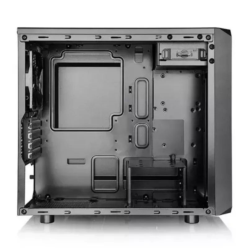 PC korpusas Thermaltake VERSA H15 Micro Tower juodas