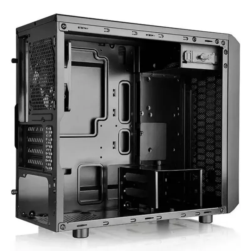 PC korpusas Thermaltake VERSA H15 Micro Tower juodas
