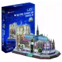 3D dėlionė CubicFun Notre Dame (Light) — modelis DA-20509, lengvas apšviestas leidimas