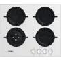 Whirlpool AKT 625/WH, juoda, balta, įmontuojama 60 cm, dujinė, 4 zonos (-ų)
