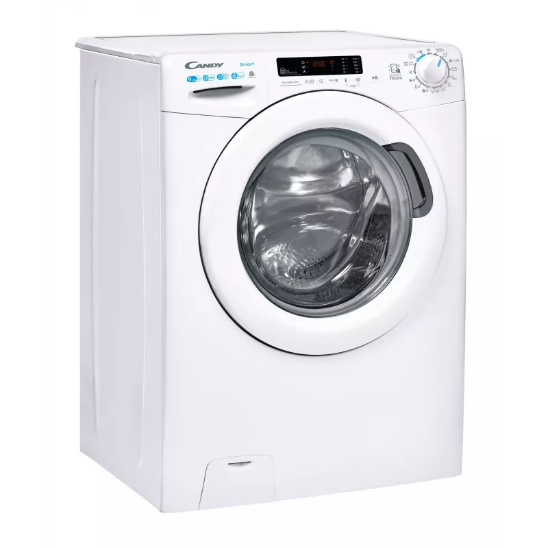 Candy Smart CSWS 4962DWE/1-S skalbyklė-džiovyklė Pastatoma atskirai Pakrovimas iš priekio Balta