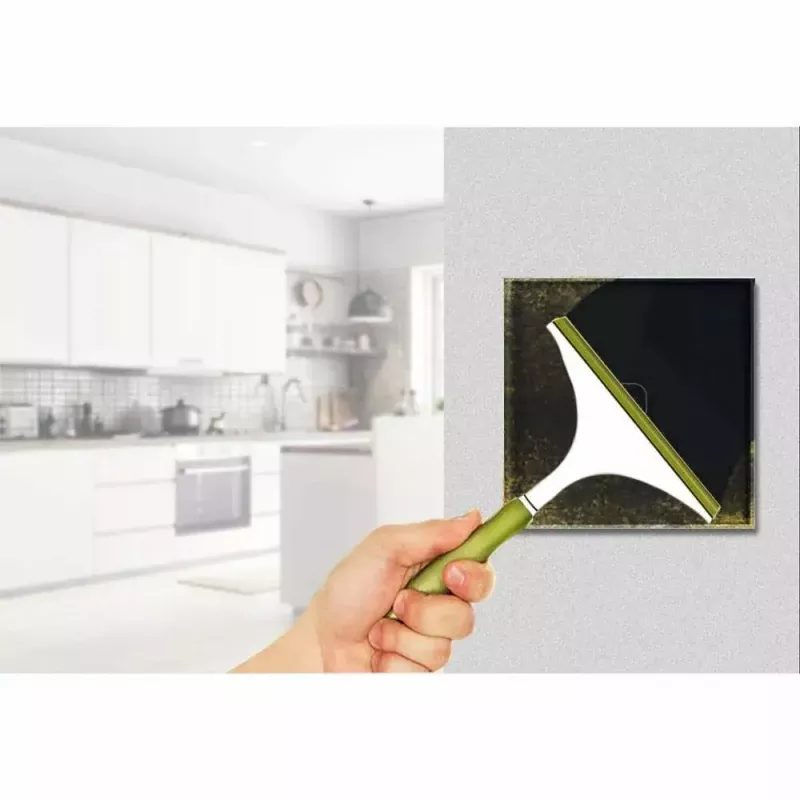Wall light switch MACLEAN MCE701B single touch, single-gang, surface-mounted