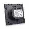 Wall light switch MACLEAN MCE701B single touch, single-gang, surface-mounted