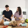 Hama 00181585 priešpiečių dėžutė Maisto indas 1,7 L Polipropilenas (PP), Silikonas Pilka, Šviesiai mėlyna 1 vnt.